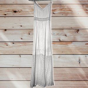 Size S Abercrombie Long White Dress